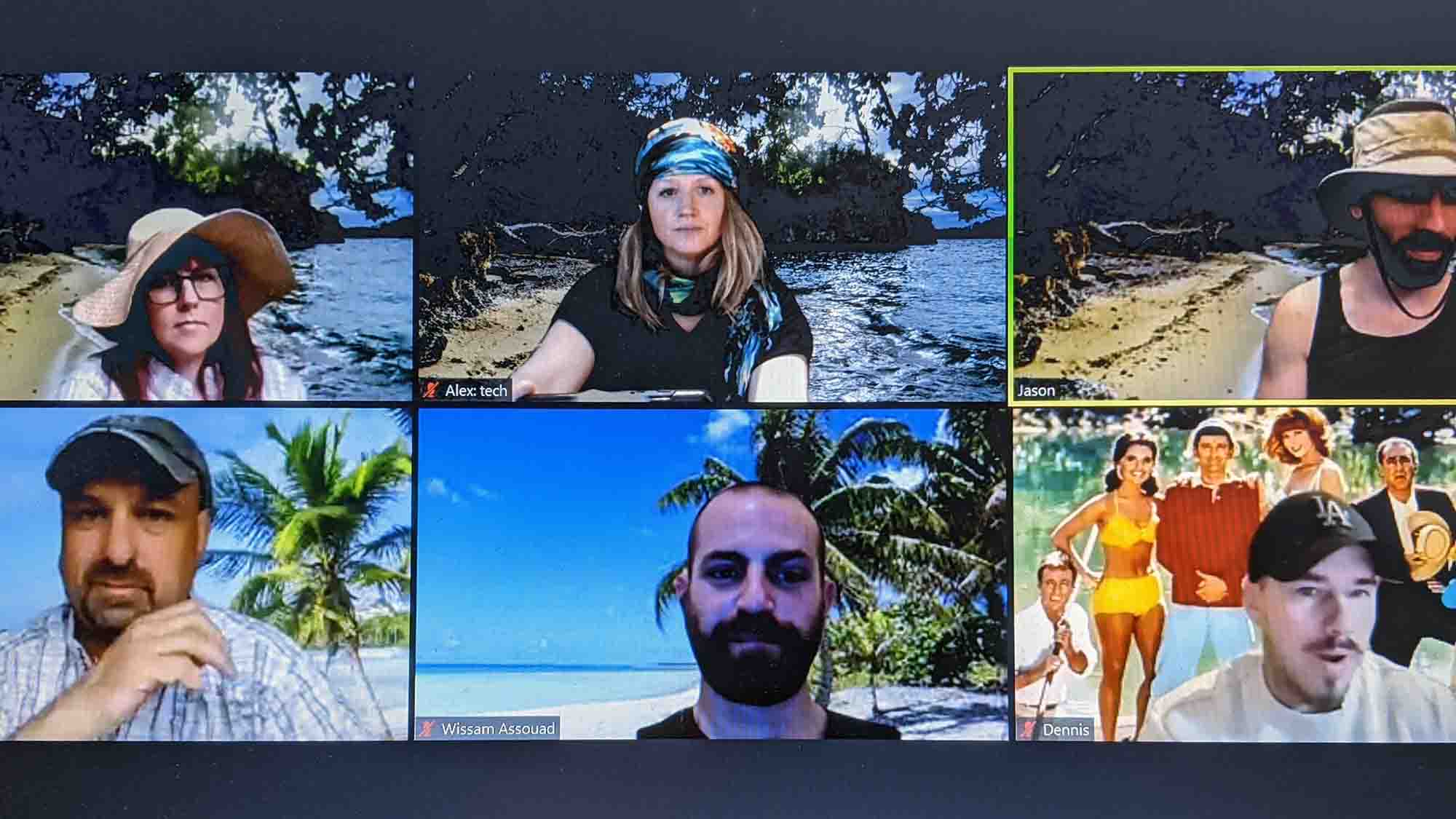 Island Survivor Online Remote Team Building Activity 