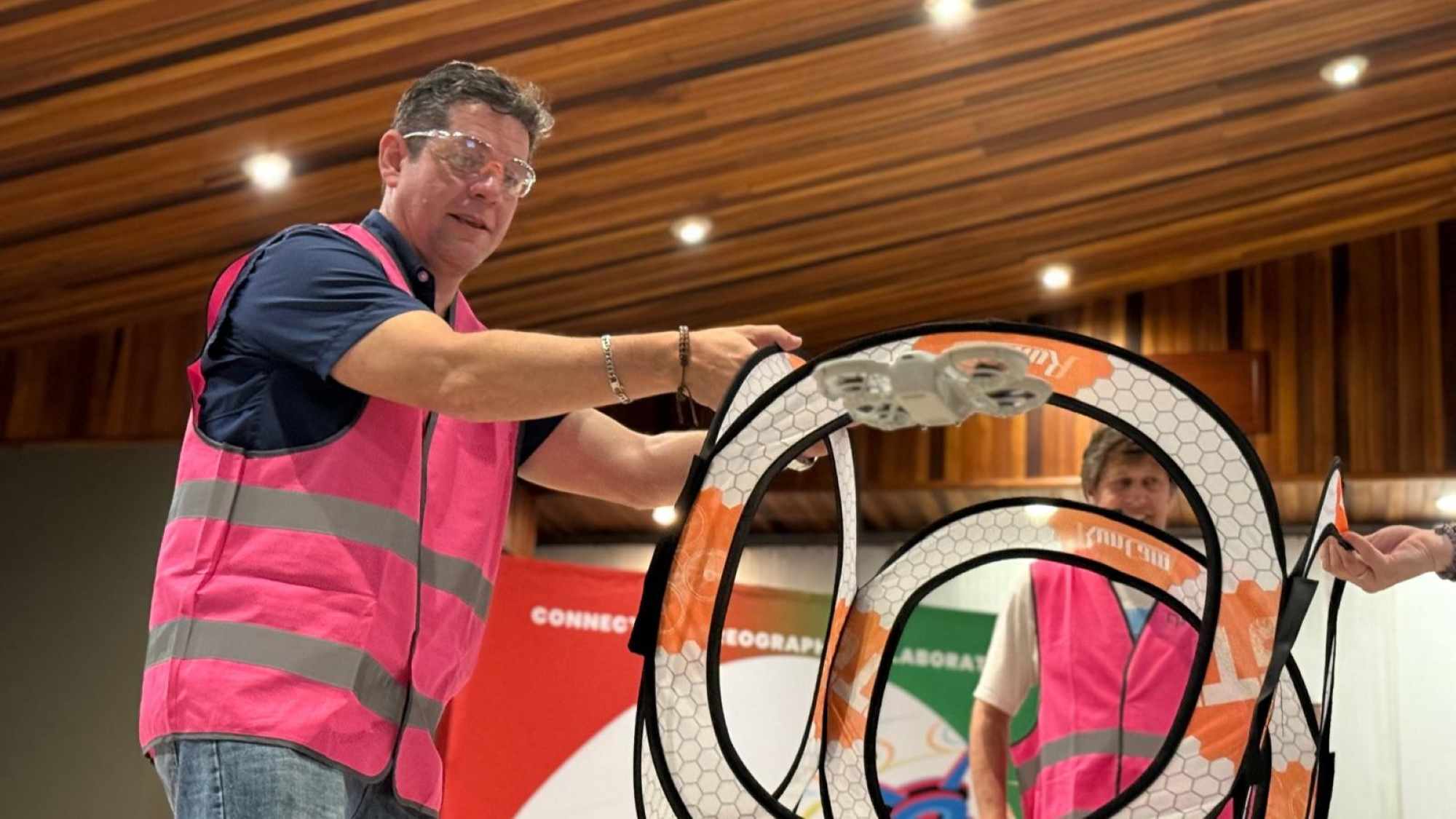 drone control active team building challenge