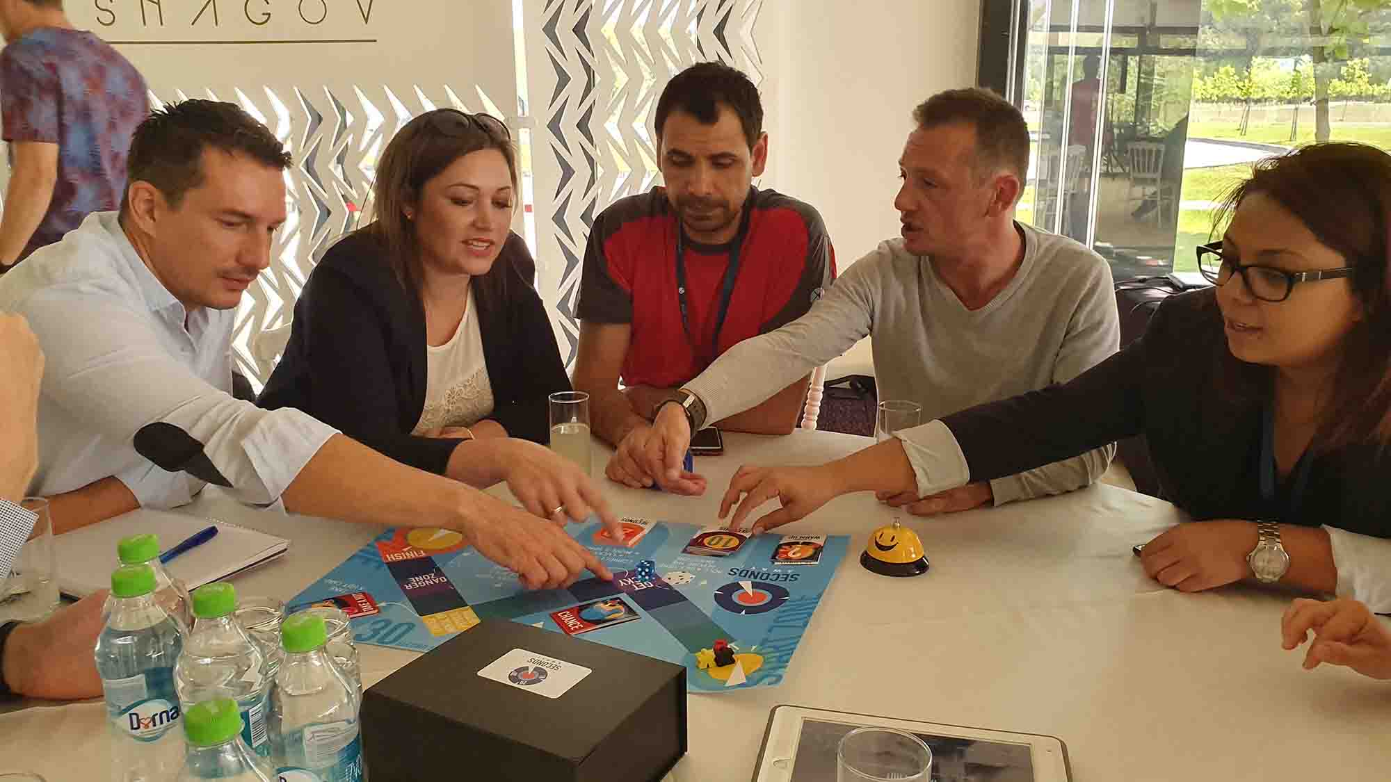 Seconds Away team building