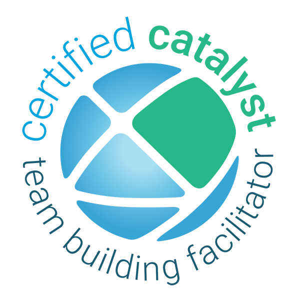 Certified-Catalyst-team-building-Facilitator training stamp