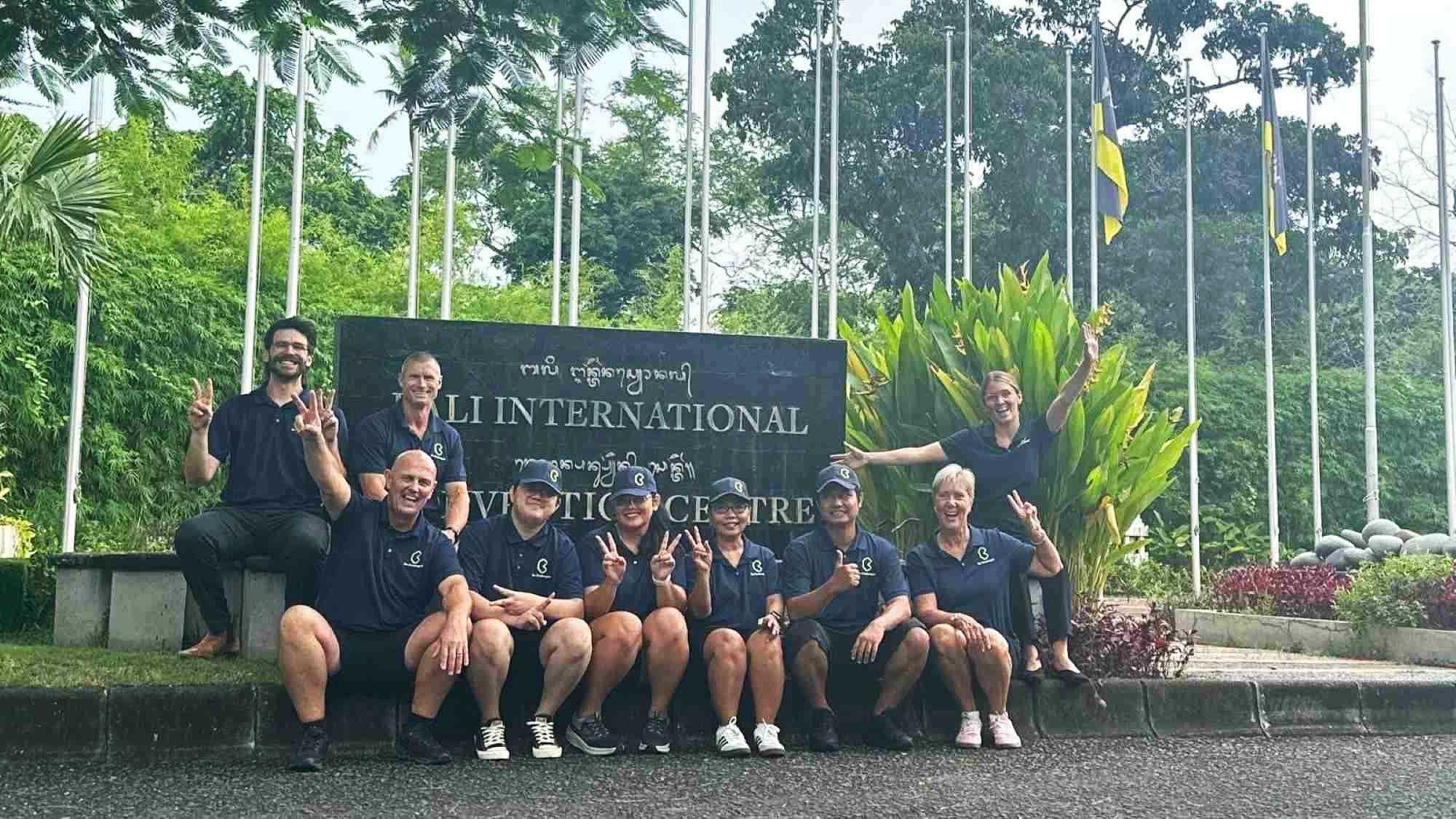 be challenged bali team