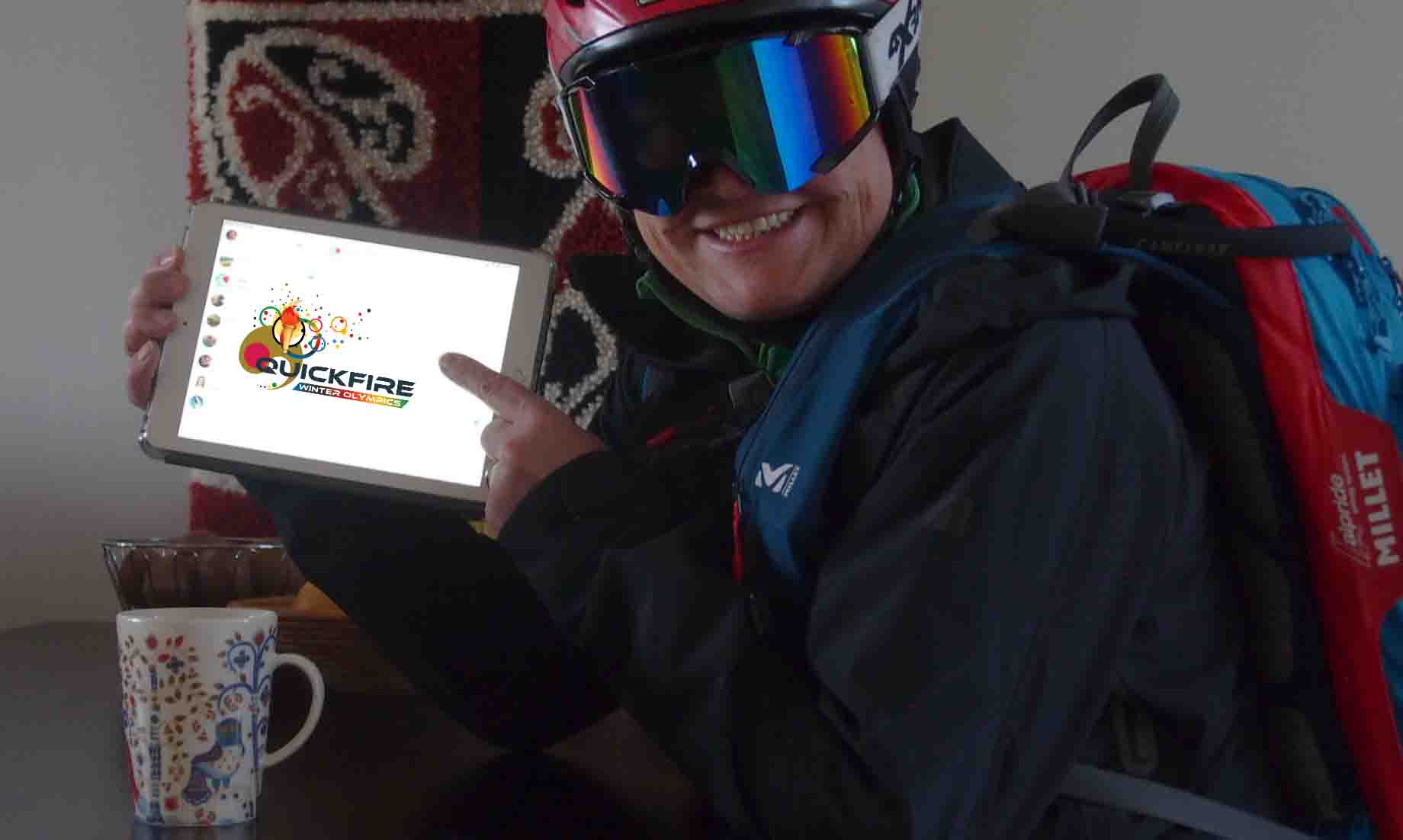 winter olympices themed challenge online