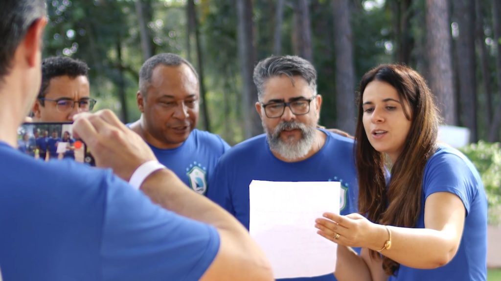 Football inspired team building