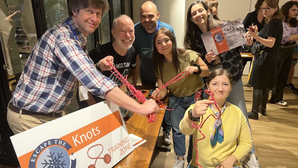 building resilience through team building