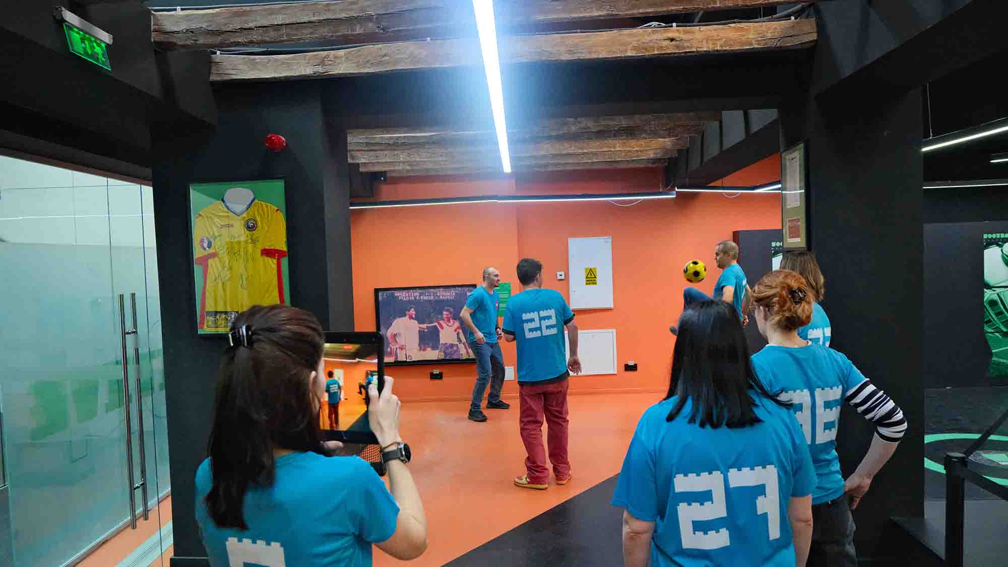 soccer-themed team building game catalyst romania