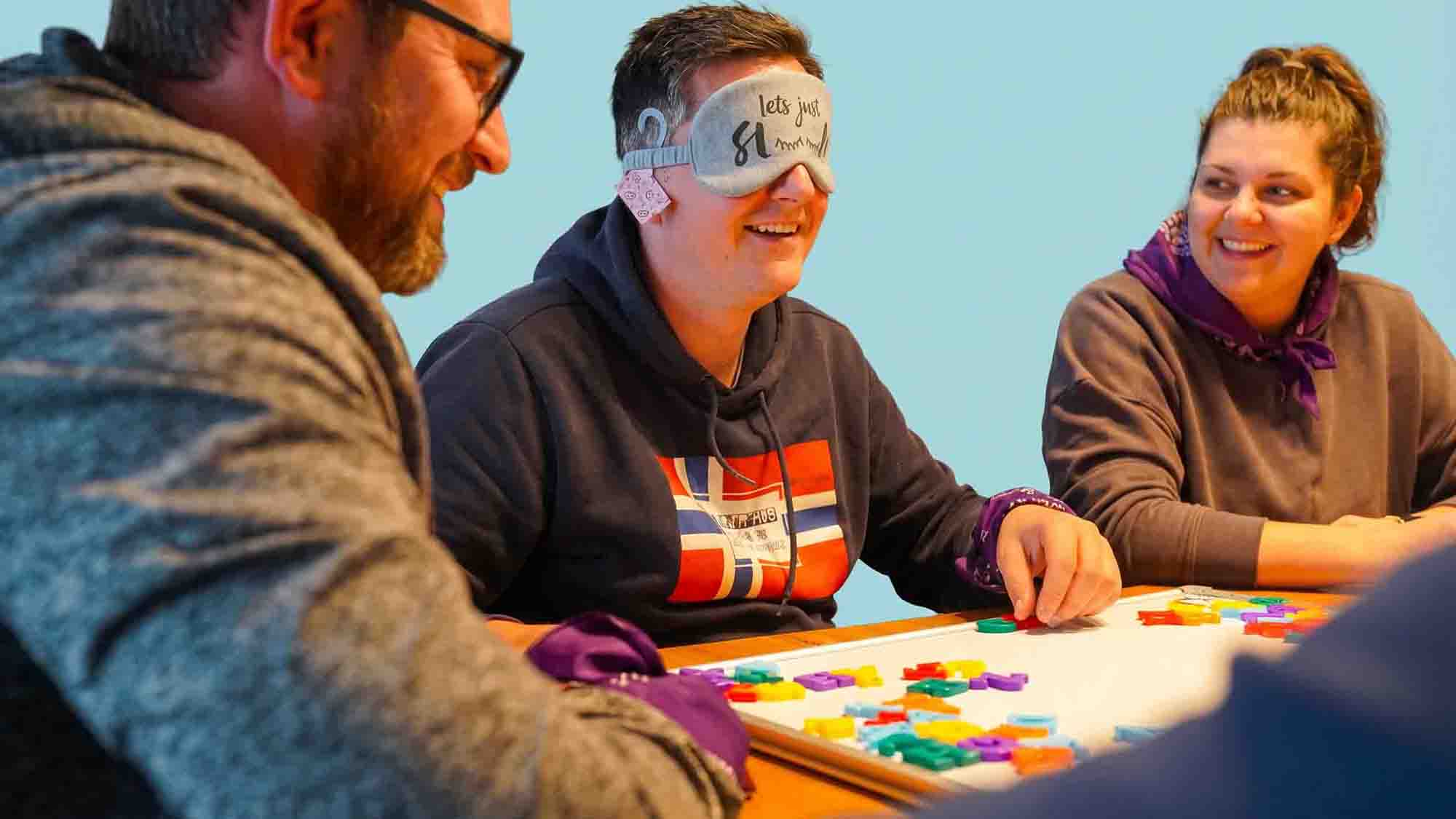 multi sensory team experience to build real team connection