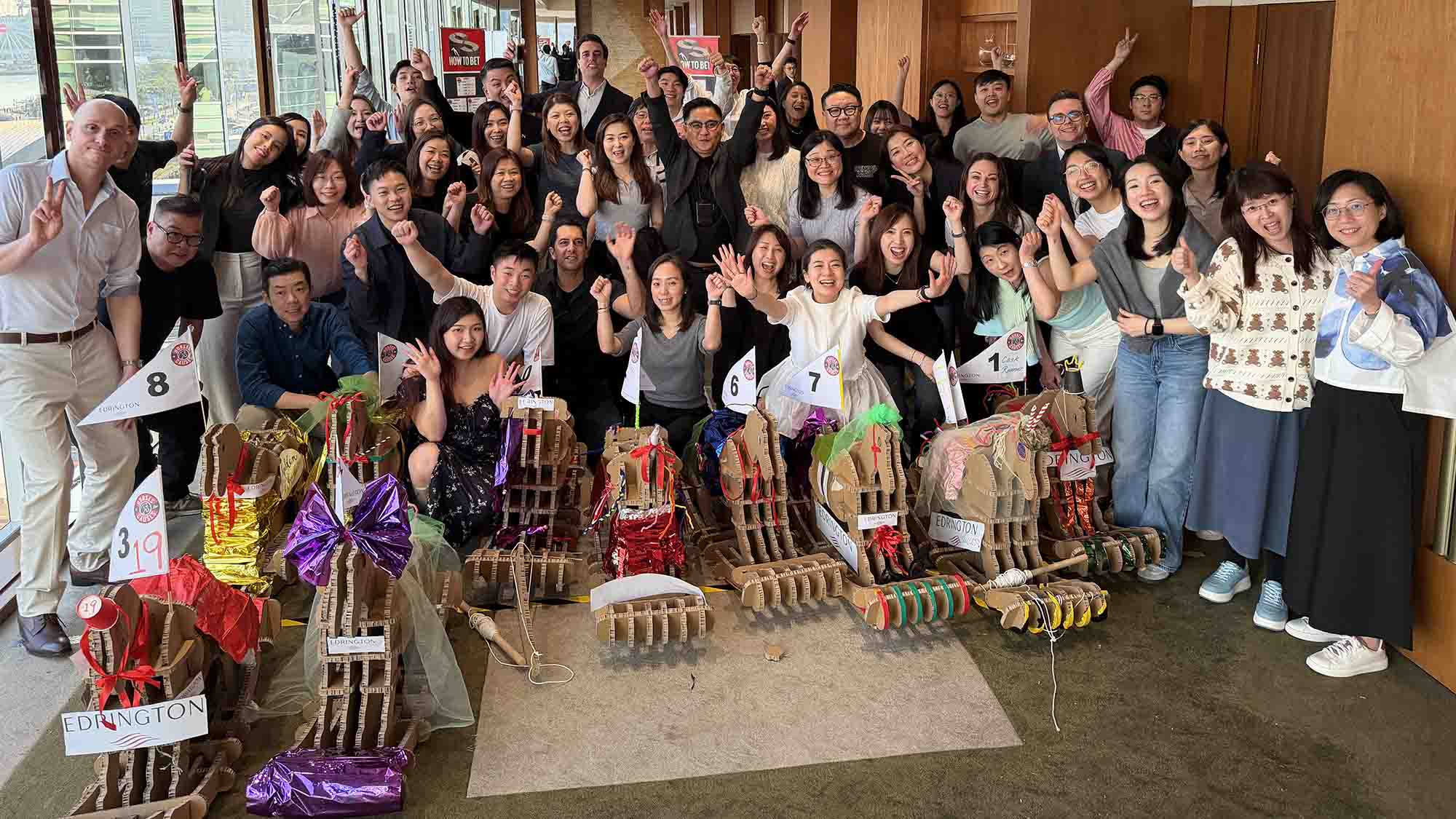 horses for causes give back team building
