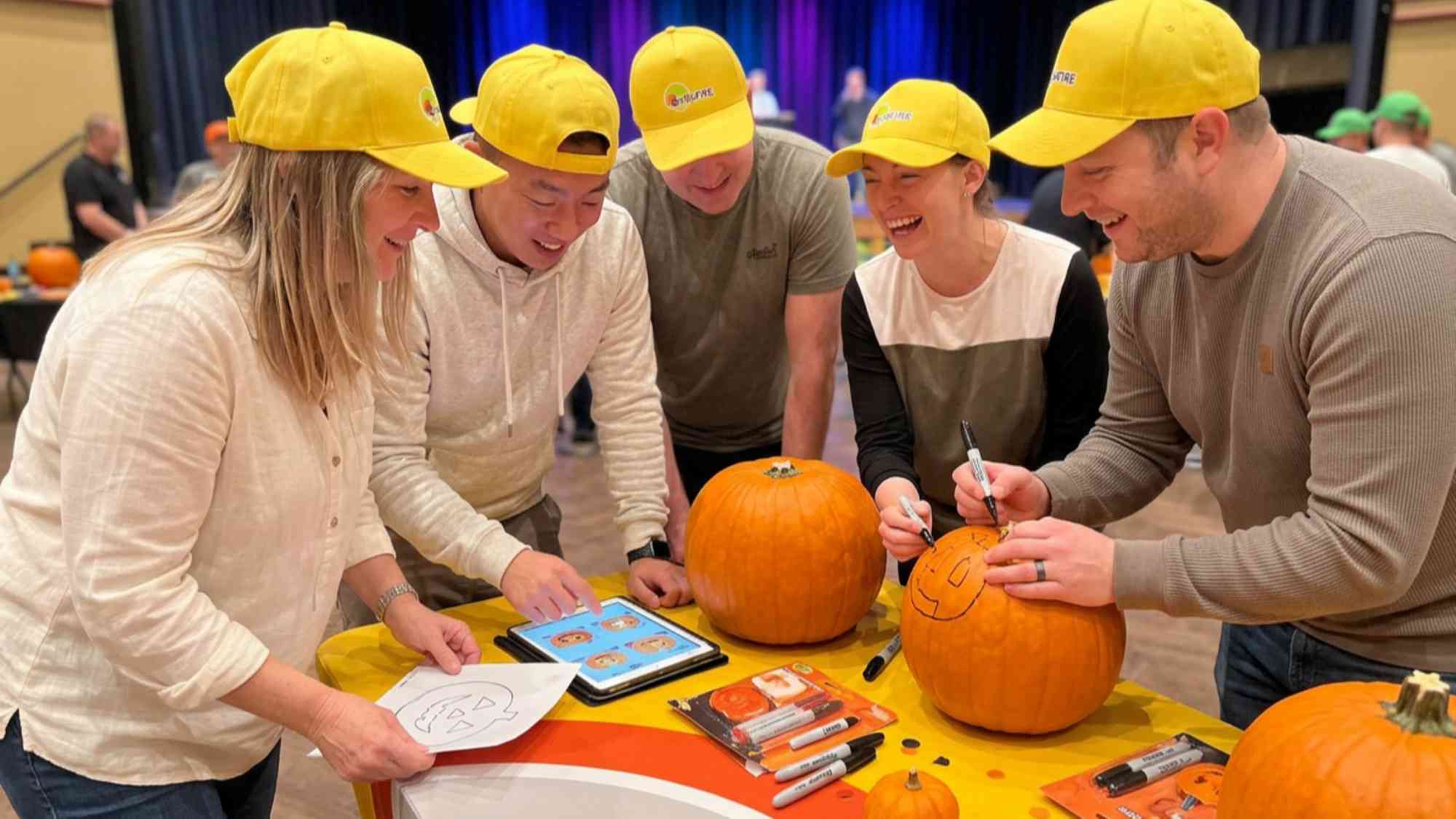 halloween themed team building challenge